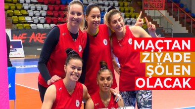 SULTANLAR VAKIFBANK MAÇINA HAZIRLANIYOR