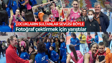 ÇOCUKLARIN VOLEYBOL AŞKI BU KARELERDE