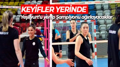 SULTANLAR YEŞİLYURT MAÇININ HAZIRLIKLARINA BAŞLADI