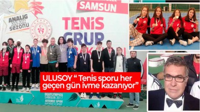 TENİSÇİLERİMİZ SAMSUN'DAN BİRİNCİLİKLE DÖNDÜLER