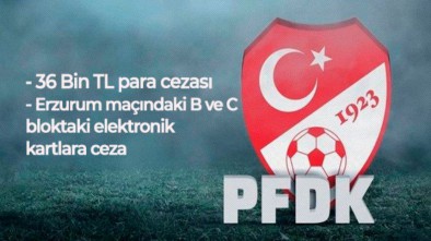 AZCIK SEVİNİVEREYDİK. TFF'DEN CEZA!