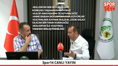 TANJU BAŞKAN SPOR14 CANLI YAYININDA HEPSİNİ AÇIKLADI