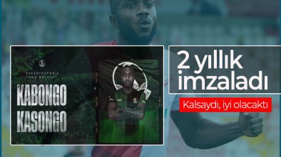 KASONGO'YU SAKARYASPOR'A KAPTIRDIK!