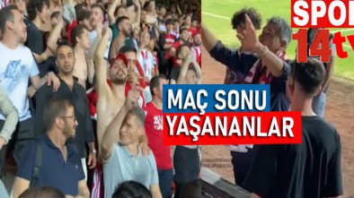 SAİT HOCAYA TRİBÜNDEN TAM DESTEK