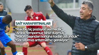 MAÇIN ARDINDAN SAİT HOCANIN AÇIKLAMALARI