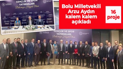 BOLU'DA SPORA 2023 YILINDA 163 MİLYON YATIRIM