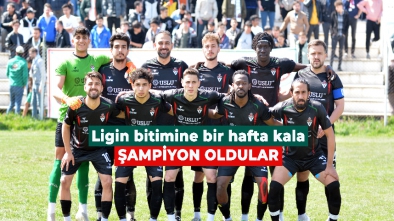 AMATÖR KÜMEDE ŞAMPİYON GEREDESPOR  OLDU