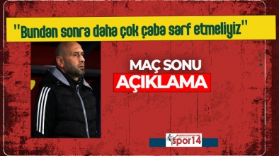 BİLAZER 1-0 KAYBETTİĞİMİZ MAÇI DEĞERLENDİRDİ