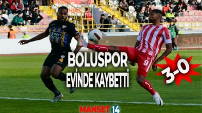 BOLUSPOR LİDERE DİŞ GEÇİREMEDİ