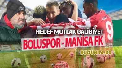 BOLUSPOR MANİSA FK'YI KONUK EDİYOR