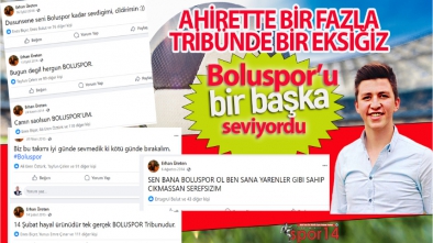 BOLUSPOR TRİBÜNLERİNİN ACI GÜNÜ