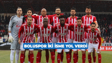 BOLUSPOR'DA İKİ OYUNCU İLE YOLLAR AYRILDI