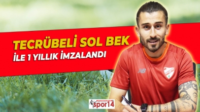 BOLUSPOR'DAN BİR İMZA DAHA GELDİ