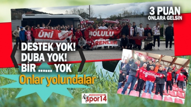 BOLUSPOR'U YİNE VE SADECE ONLAR YALNIZ BIRAKMADI