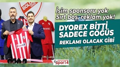 BOLUSPOR'UN İSİM SPONSORLUĞU SONA ERDİ