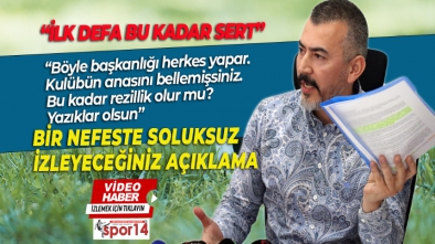 EN SONUNDA BAŞKAN SAVAŞ ABAK'TA ÇILDIRDI..