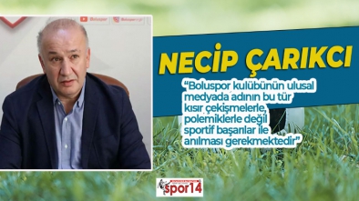 ESKİ BAŞKAN ÇARIKCI'DAN BAŞKAN ABAK'A CEVAP GELDİ