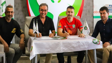 GÖKHAN ALSAN İMZAYI AMEDSPOR'A ATTI