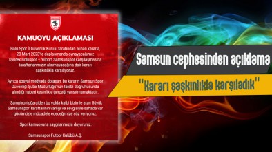 İL SPOR GÜVENLİK KURULUNUN KARARINA TEPKİ