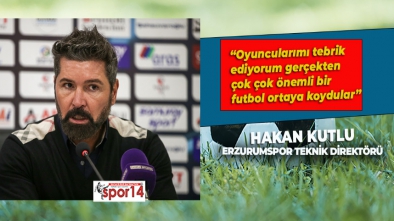 HAKAN KUTLU "ÜST DÜZEY FUTBOL OYNADIK"