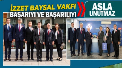 İZZET BAYSAL VAKFI'NIN VEFAKAR ÜYELERİNDEN ÇOK ANLAMLI ZİYARET