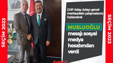 Musluoğlu mesajı sosyal medya hesabından verdi