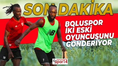 SON DAKİKA.. BOLUSPOR İKİ ESKİ OYUNCUSUNU GÖNDERİYOR