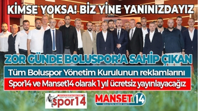 SPOR14 VE MANSET14'ÜN ELİNDEN BU GELİYOR