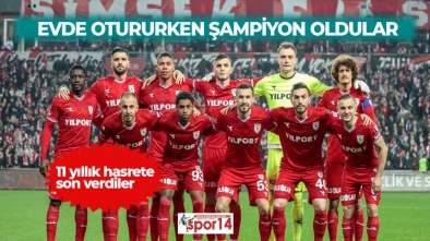 SÜPER LİGE İLK ÇIKAN TAKIM SAMSUNSPOR OLDU