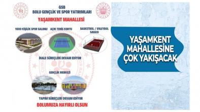 YAŞAMKENT MAHALLESİNE YENİ SPOR TESİSLERİ ÇOK YAKIŞACAK