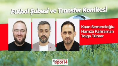 YENİ SEZONDA FUTBOL ŞUBESİ ONLARA EMANET