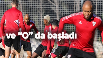 YENİ TRANSFER DİNO TAKIMLA ÇALIŞMALARA BAŞLADI