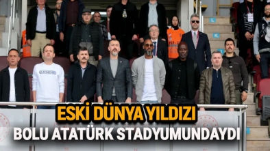 ANELKA MAÇI BAŞKAN ABAK İLE İZLEDİ