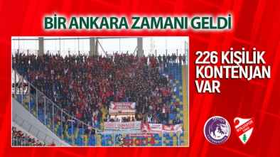 BOLUSPOR TARAFTARI ANKARA'YA GİDİYOR