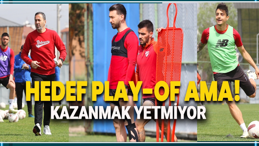 BOLUSPOR 5'İNCİ KEZ  PLAY-OF'U İSTİYOR