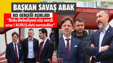 ÇARESİZ BAŞKAN SAVAŞ ABAK, EN SONUNDA BİR KEZ DAHA HAYKIRDI