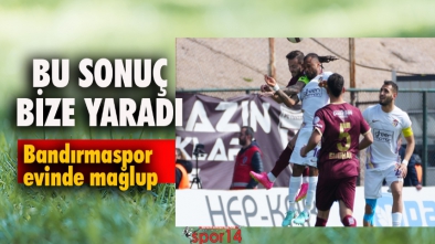EYÜPSPOR BANDIRMA'YA PUAN VERMEDİ