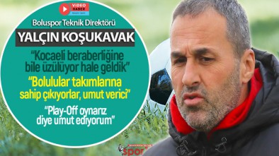 KOŞUKAVAK TUZLASPOR MAÇI ÖNCESİ AÇIKLAMALARDA BULUNDU