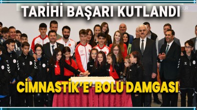 CİMNASTİK AİLESİ TARİHİ BAŞARIYI KUTLADI