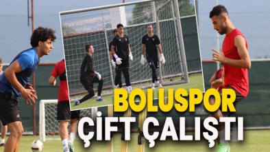 BOLUSPOR SEZON HAZIRLIKLARINI ÇİFT ANTRENMANLA SÜRDÜRDÜ