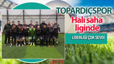 HALI SAHA LİGİNDE TOPARDIÇSPOR ZİRVEDEN İNMİYOR