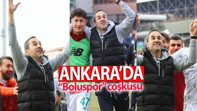 HOCA VE FUTBOLCULAR GALİBİYETİ TARAFTARIMIZLA KUTLADILAR