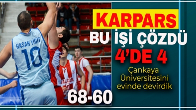 KARPARS BU İŞ ÇÖZDÜ. 4'DE 4