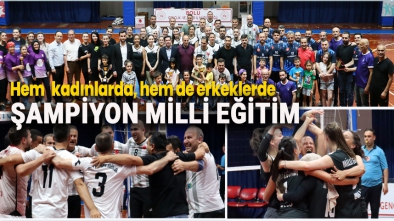 KURUMLAR ARASI VOLEYBOL TURNUVASINA "MEM DAMGASI"