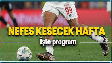 LİGDE 32. HAFTANIN PROGRAMI ŞÖYLE