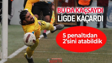 PENALTI İŞİNİ ÇÖZMEMİZ LAZIM HOCAM!