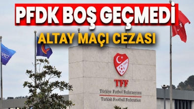 PFDK'DAN BOLUSPOR'A YİNE CEZA