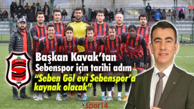 SEBEN'DE HER DERDE DEVA BAŞKANDAN SEBENSPOR'A BÜYÜK DESTEK