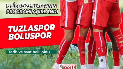 TRENDYOL 1. LİGDE 23. HAFTANIN PROGRAMI AÇIKLANDI