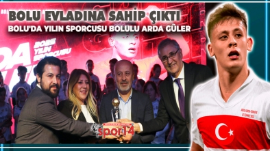 BOLU'DA YILIN SPORCUSU BOLULU ARDA GÜLER